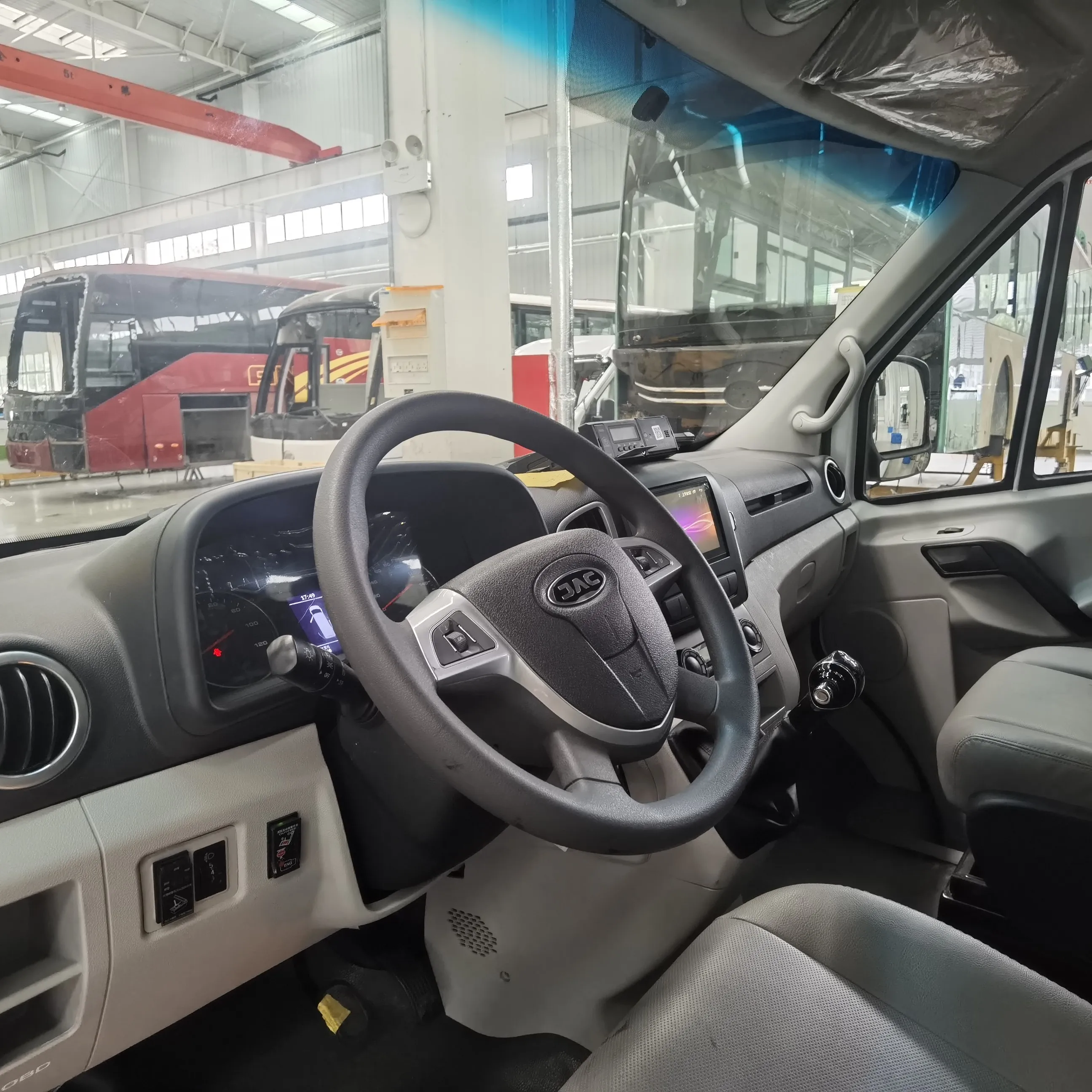 Ankai electric mini van Siemens motor CATL battery