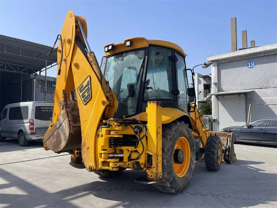 Used Loader 6ton JCB 3CX 4CX Construction Mining Machine Compact Tractor Small Used Wheel Loader
