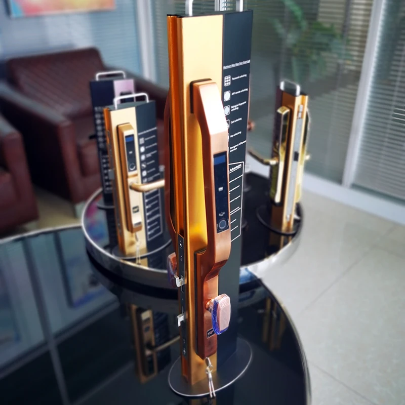 
Smart door lock fingerprint digital door lock for office aluminum glass door 