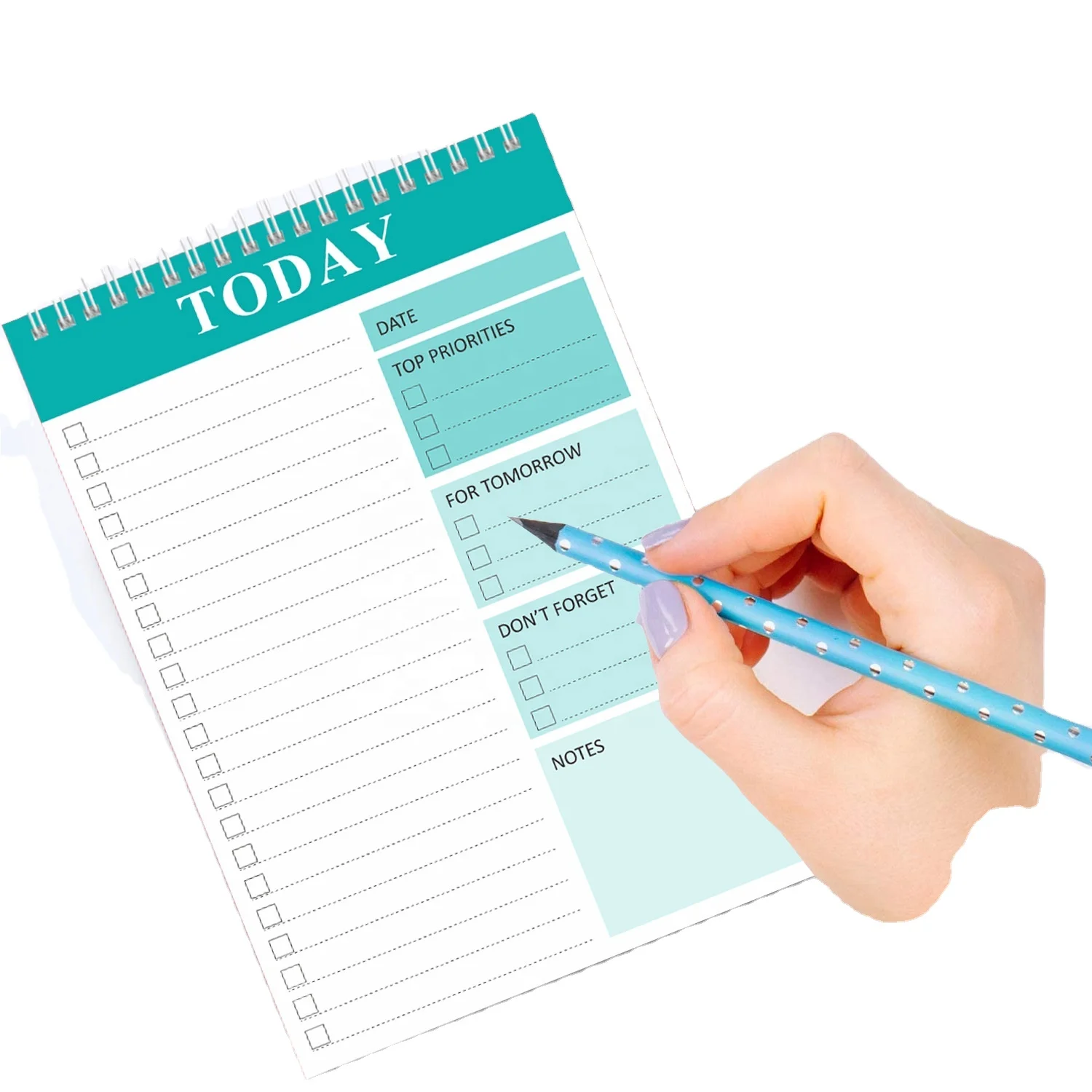 Wholesale Tear Off To Do List Pad with Daily Schedule Calendar Weekly Planner Notepad