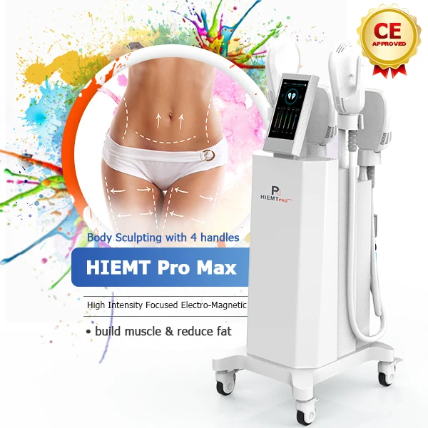 High Intensity Electro Magnetic Field Muscle Body Slimming Fat Reduction Machine