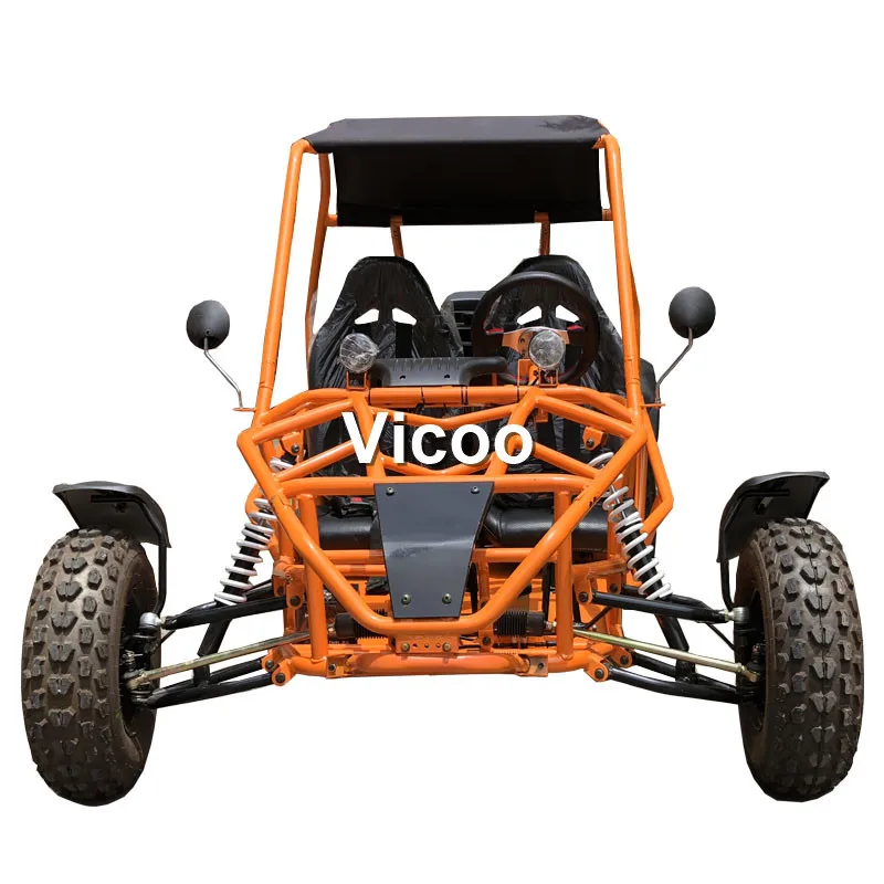 200cc 2 seat gas off road go kart 2 seat adult go kart