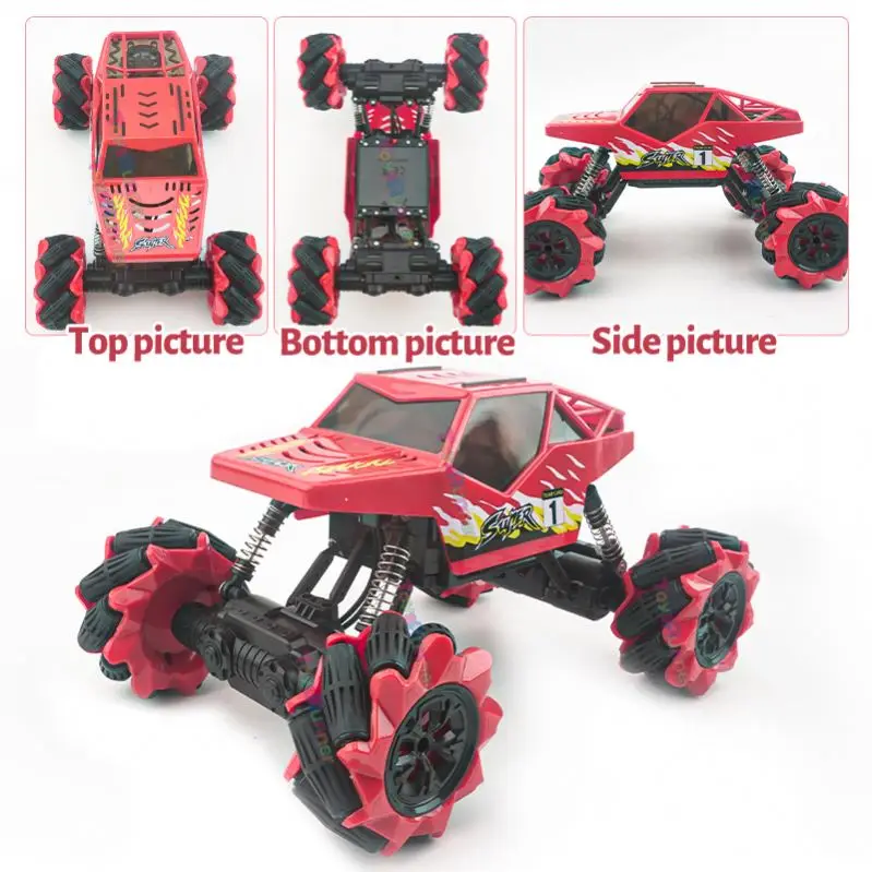Мини-автомобиль с дистанционным управлением Monster Truck 4x4 высокоскоростной внедорожный радиоприемник Электрический 4Wd гусеничный Traxxas 8x8 монстр грузовик
