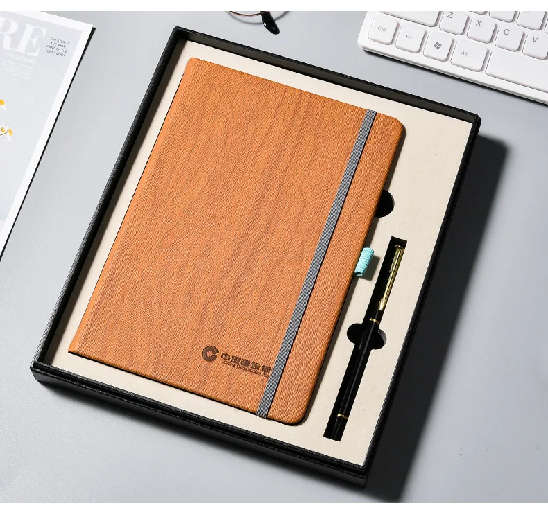 Офисные канцелярские принадлежности, оптовая продажа, индивидуальные высококачественные подарочные коробки с календарем, экологичные деловые Планировщики