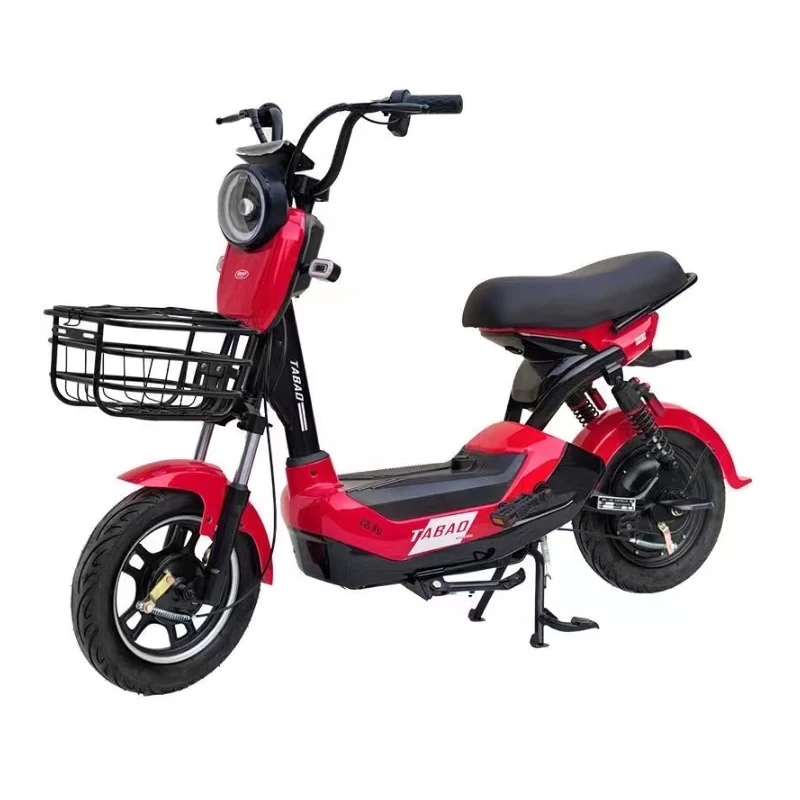 Best selling 2 wheel 2 seat electric bike 500w 60v lead acid battery electric moped
