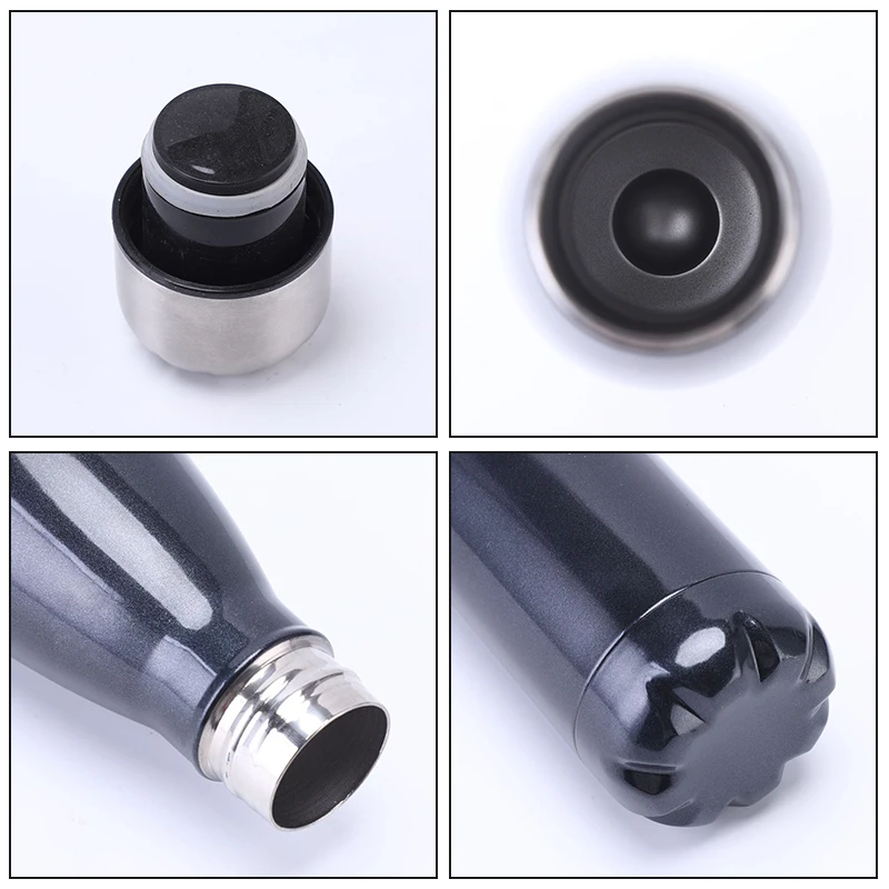 TY bottle 350ml/500ml vacuum flask double wall stainless steel thermo vacuum flask 17oz sports water bottle vaccum cup