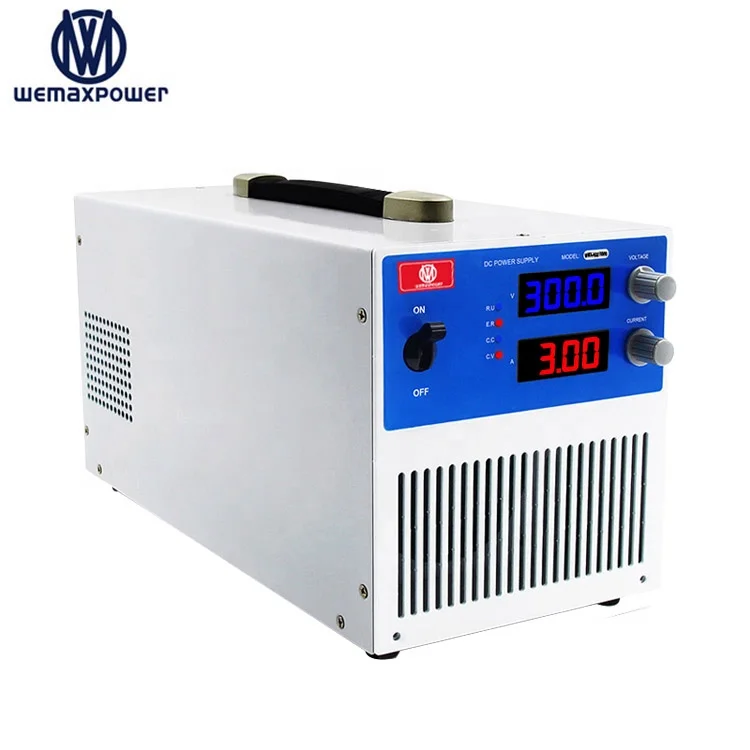 WEMAXPOWER 900w adjustable switching mode dc regulated constant voltage variable 3a 300v power supply