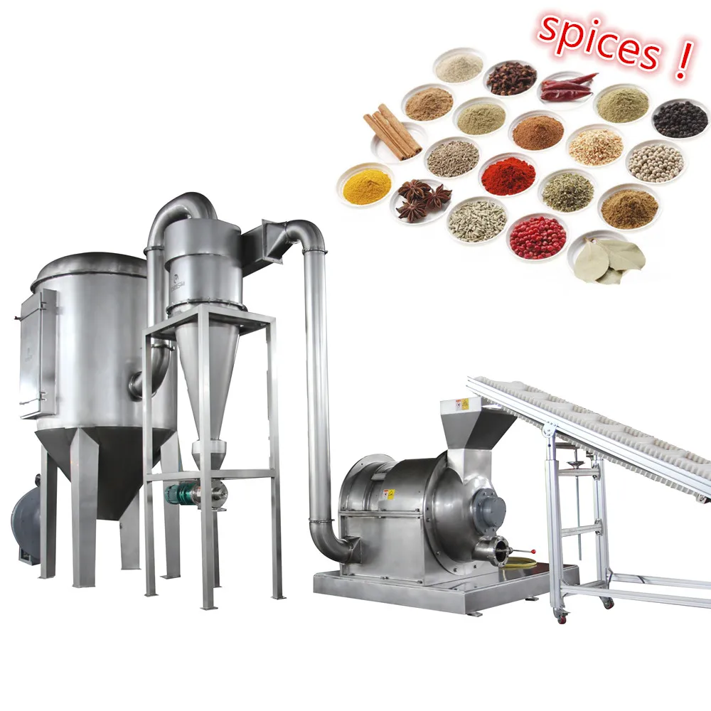 
Brightsail industrial spice grinding machine curry powder making machine dry masala grinder 