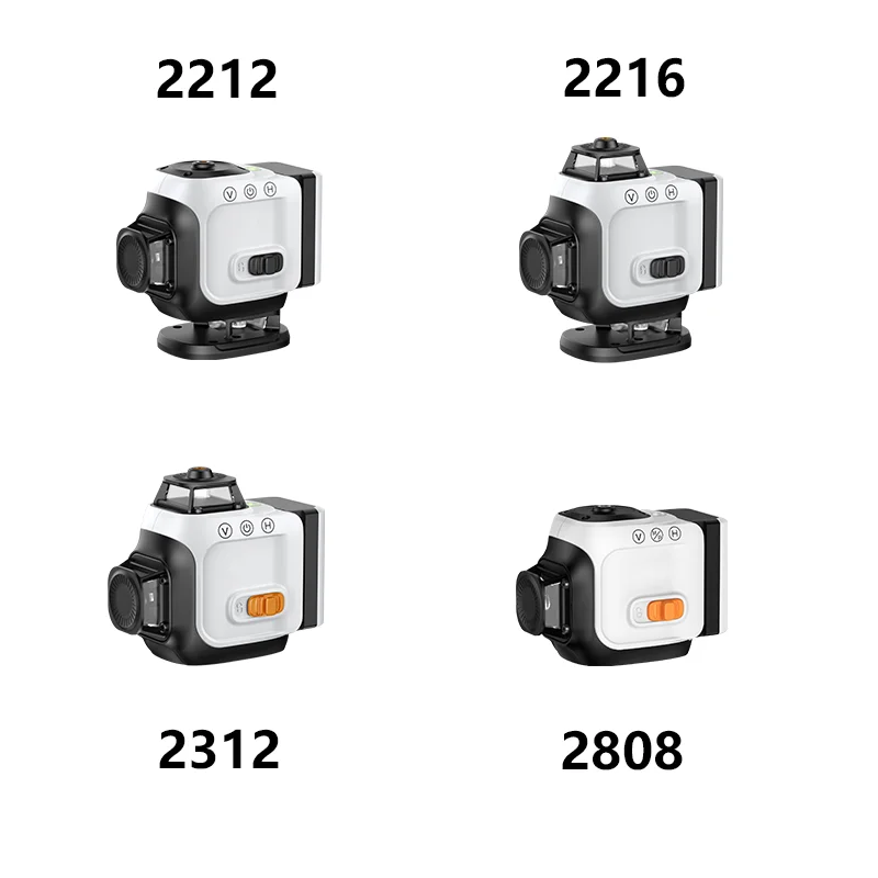 Professional 12 Lines Red 3D Self Leveling Instrument Level Machine Tile Floor Nivel Spirit Level With Laser