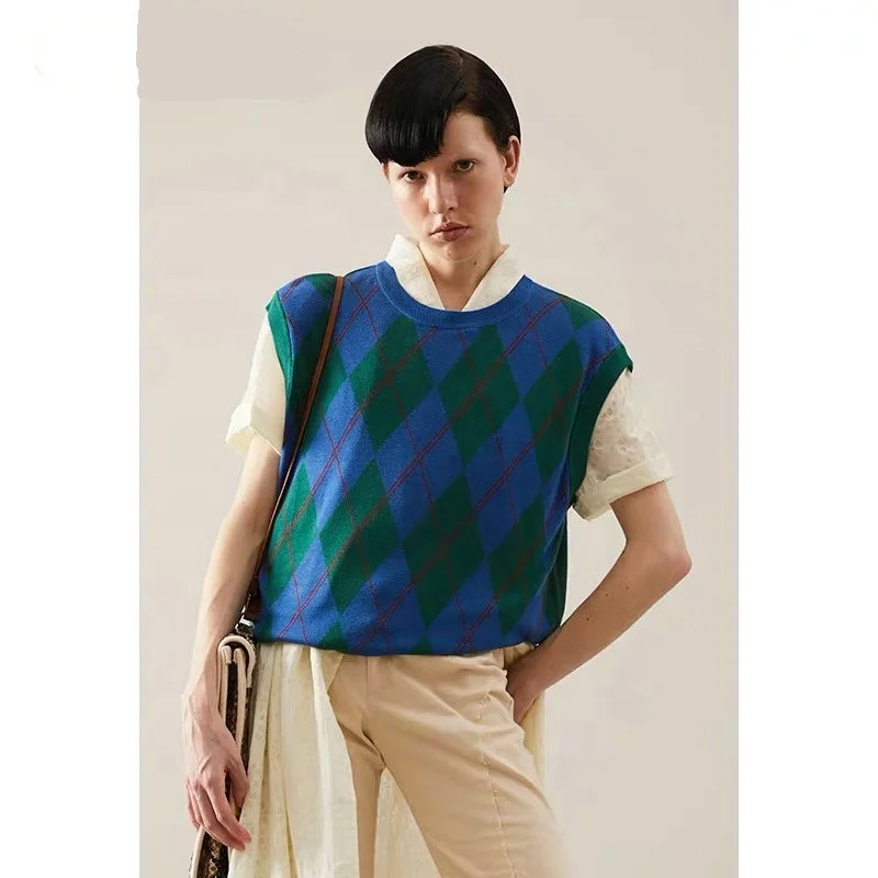 Manufacturer Anti-Pilling Breathable Preppy Style Women Sweater