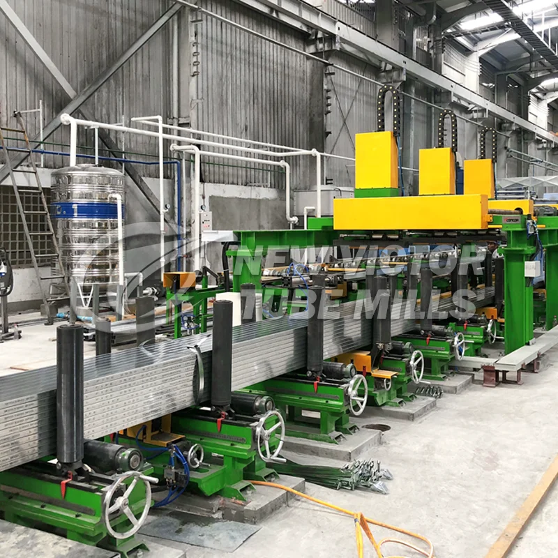 good quality carbon steel tube mill production line furniture structure pipe making machinery