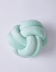 Chromatic 2020 New Products Knot Ball Cushion Pillows Children Room Decoration Plush Baby Braided Knot Sleeping Pillow