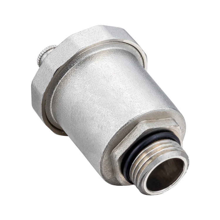 TMOK DN15-DN25 Chroming Plated Male Threaded Brass Air Release Vent Valve