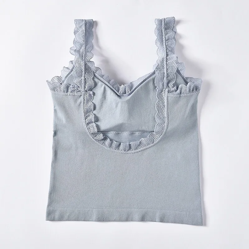 
Cheap Hot Sexy Inner Wear Lace Backless Women Padded Camisole 