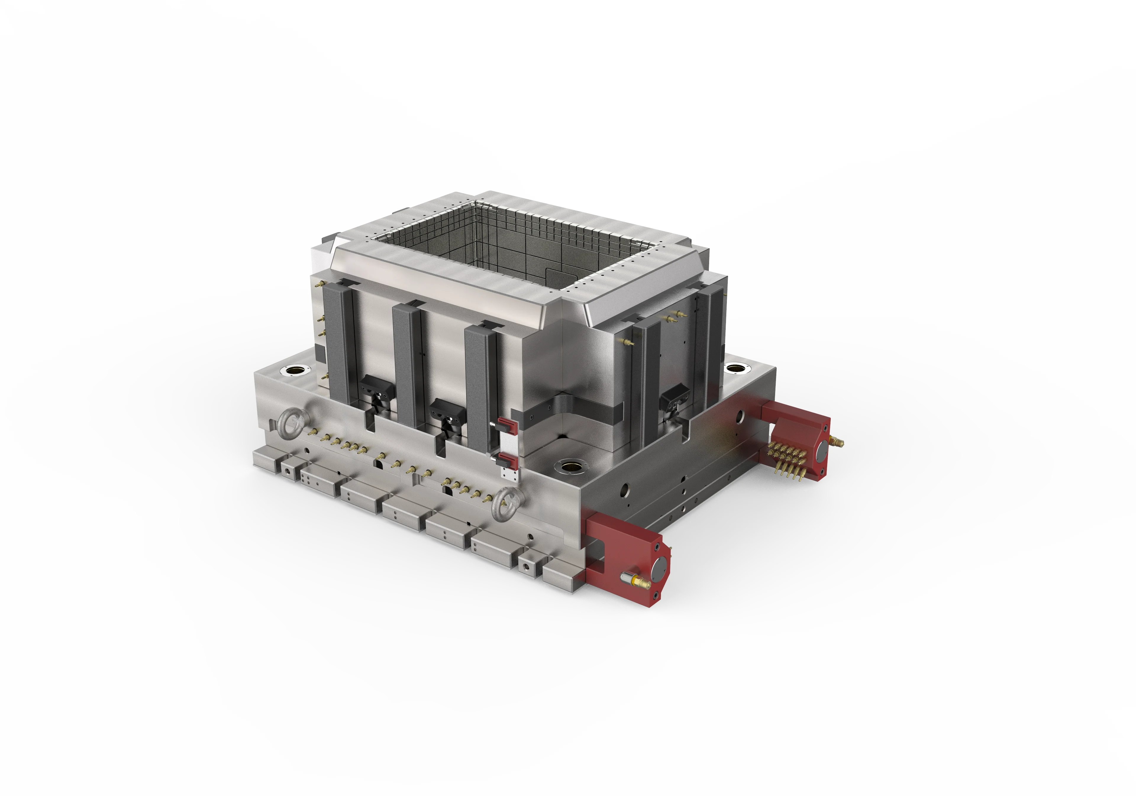 Storage rack mold High Pressure Plaster Dies Injection Molding Die for Earphone Casting Mould Manufactures Plastic China Bags