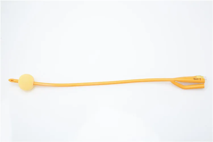 Professional Manufacturer Tube Urinary Types And Sizes High Quality Straight Catheter Two Way Latex Foley