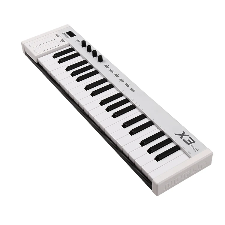 MIDIPLUS X3 мини-новый музыкальный инструмент светодиодный экран 37 клавиш USB MIDI клавиатура электронное пианино электронная контроллер