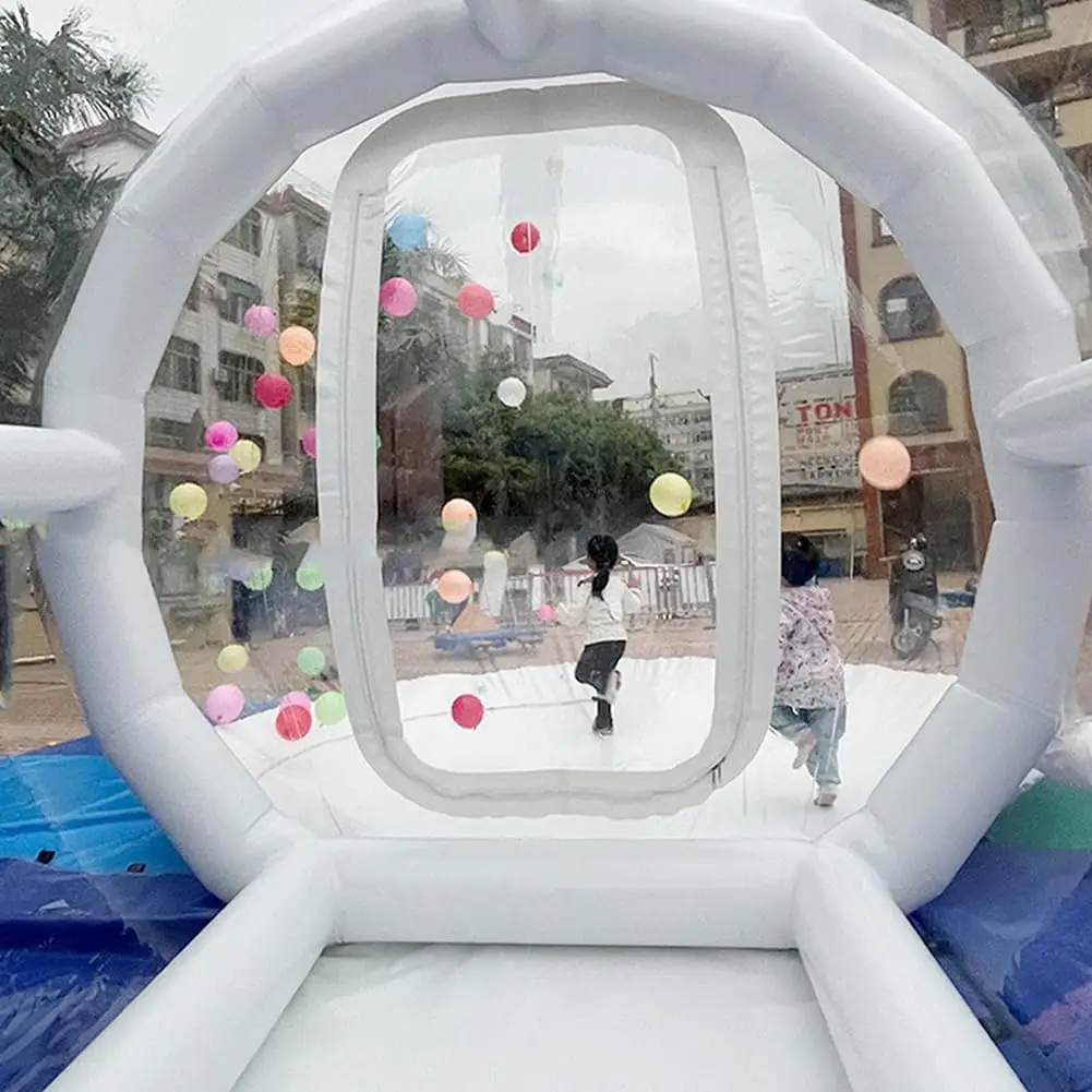 Factory transparent camping tent house outdoor Igloo hotel bubble tent inflatable clear dome tent for camping