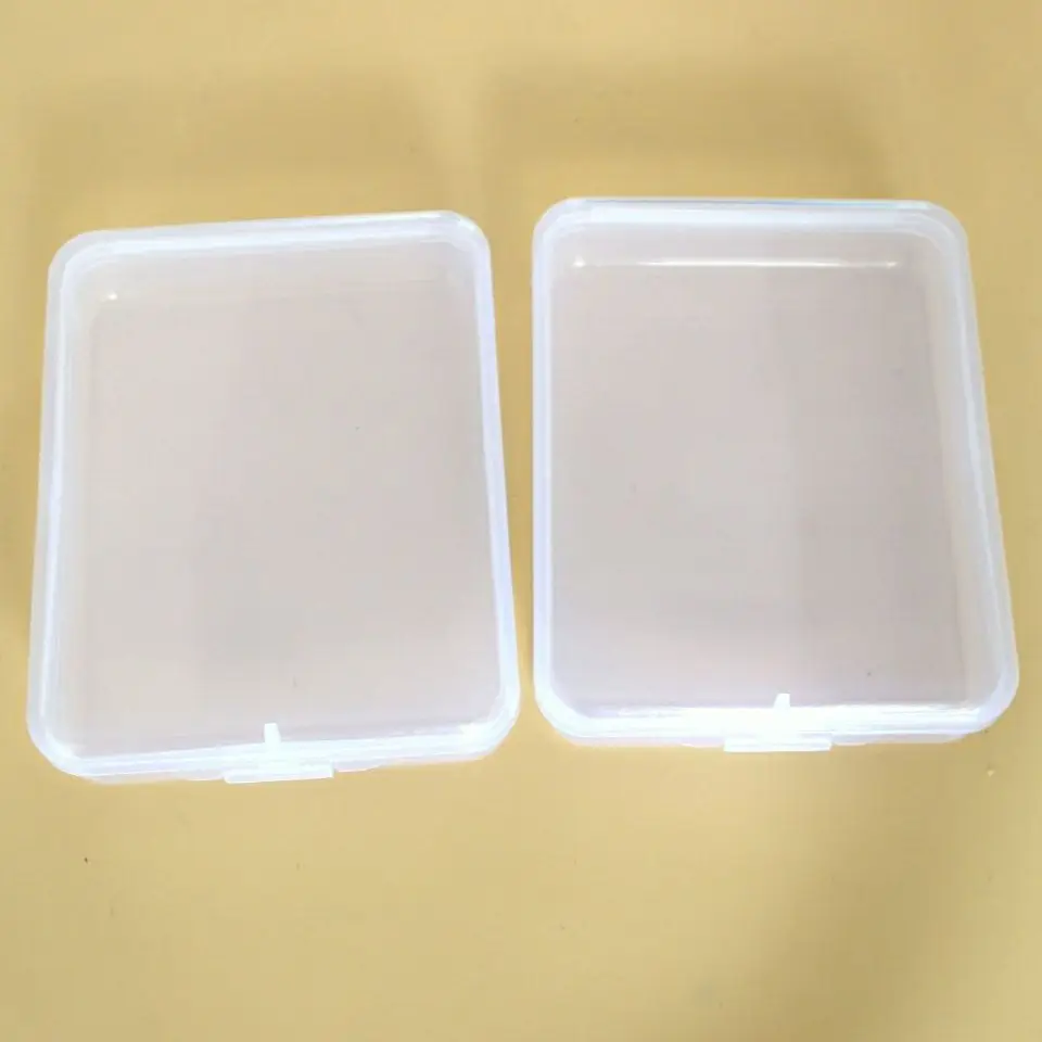 Wholesale Price Memory Card Case Transparent Standard SD SDHC Case Holder Box Storage Plastic Box