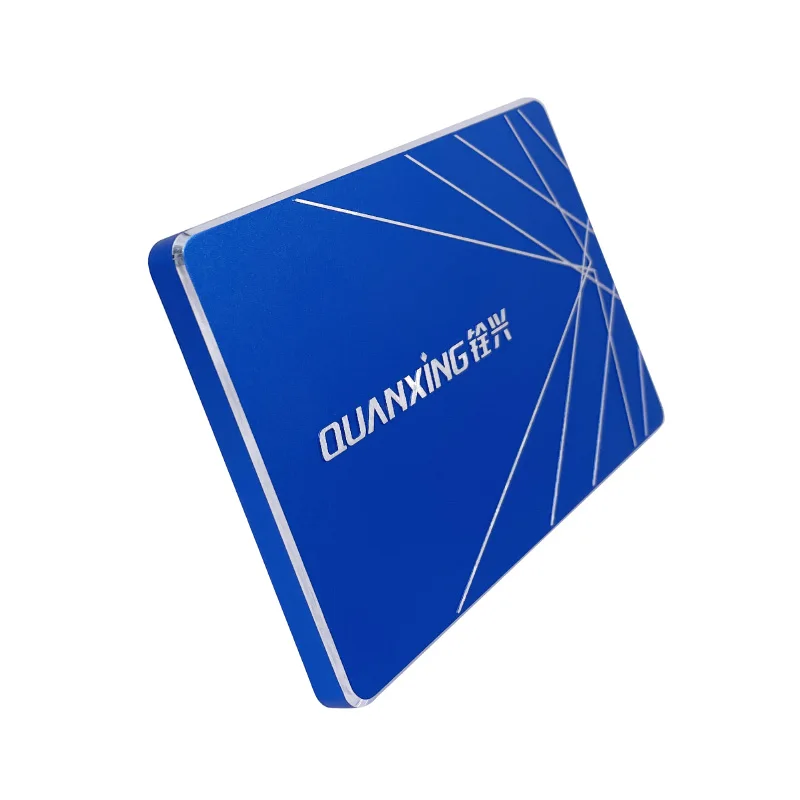 Твердотельный накопитель QUANXING, 2,5 дюйма, SATA3 SSD, ТБ, 1 ТБ, 2,5 дюйма, SATA III, металлический, синий