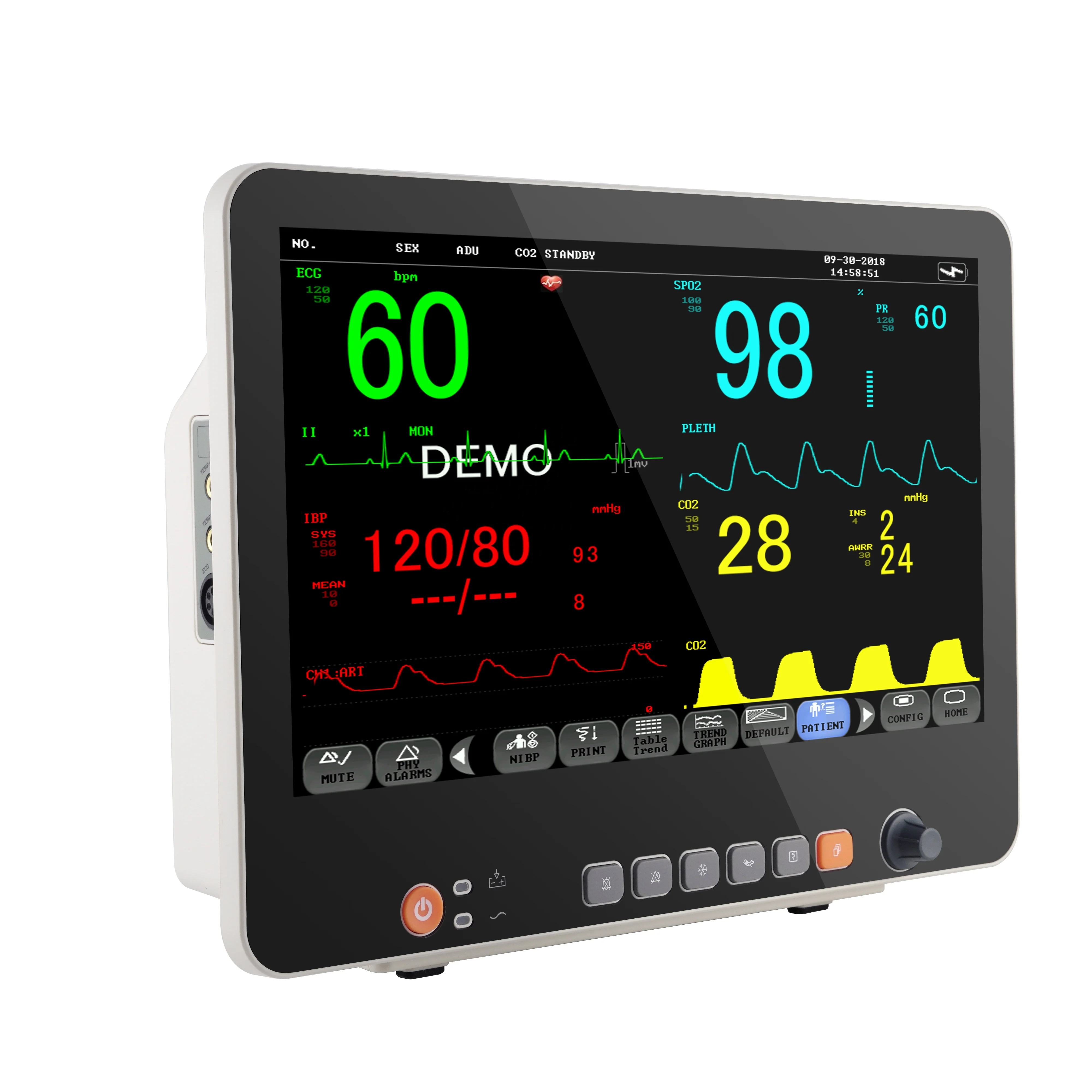 15.6 inch Multi-Parameter Patient Monitor PM15 Patient monitoring systems
