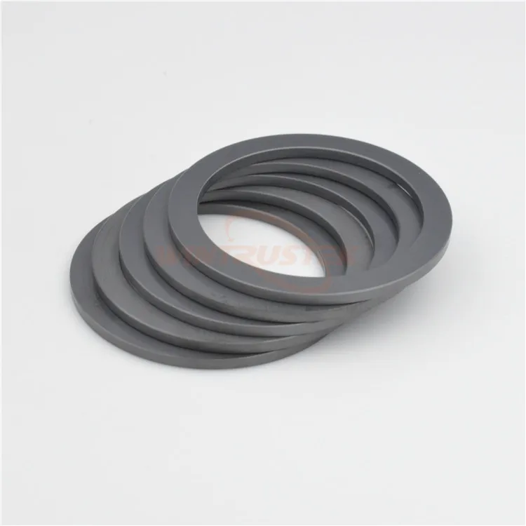 RBSiC / SSiC Silicon Carbide Ceramic Ring For Mechanical Seal