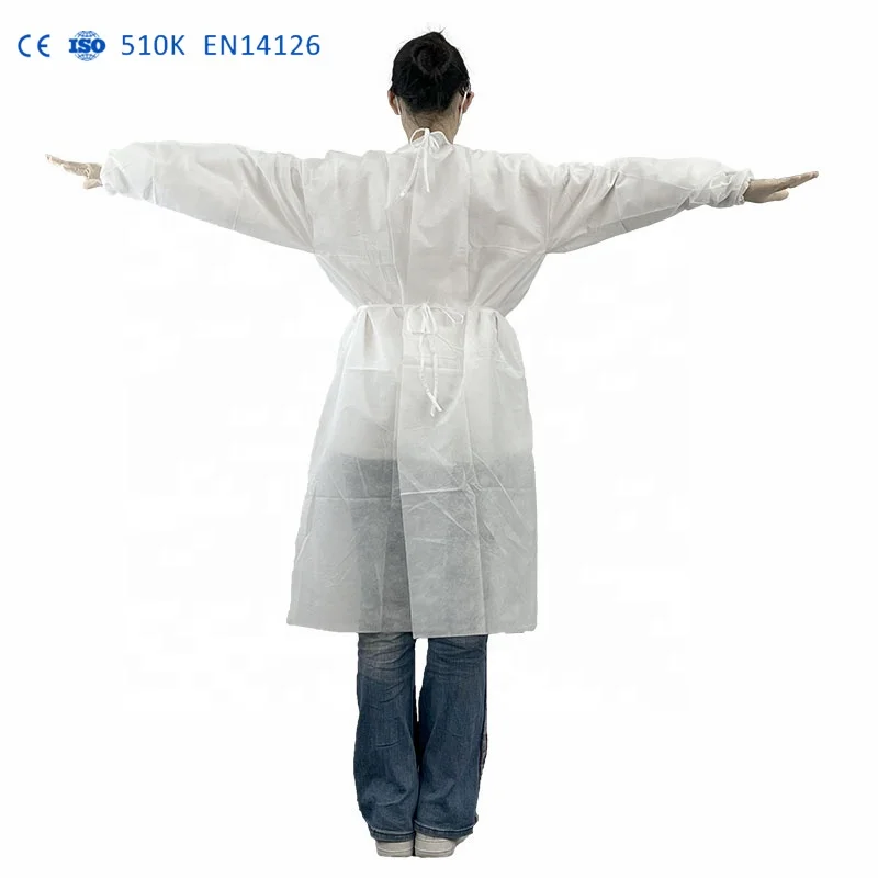 High quality ASTM F1671 disposable surgery gown 40g medical uniforms Medical for Hospitals 510K