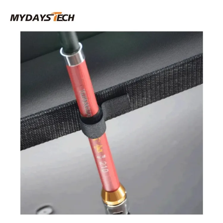 Mydays Tech Hot Selling Durable Multi-function Vehicle Fishing Rod Rack With Adjustable Buckle And Magic Stick