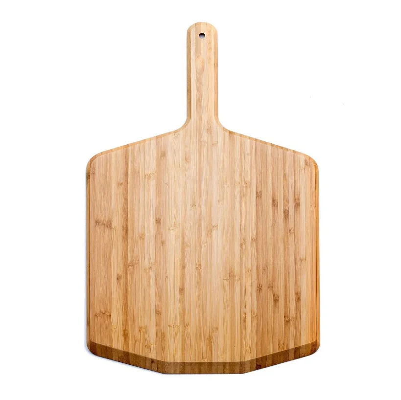 Bamboo Pizza Peel Pizza Turning Peel bamboo Pizza Peel Shovel Cutting Board perforated Pizza Peel  For Kitchen