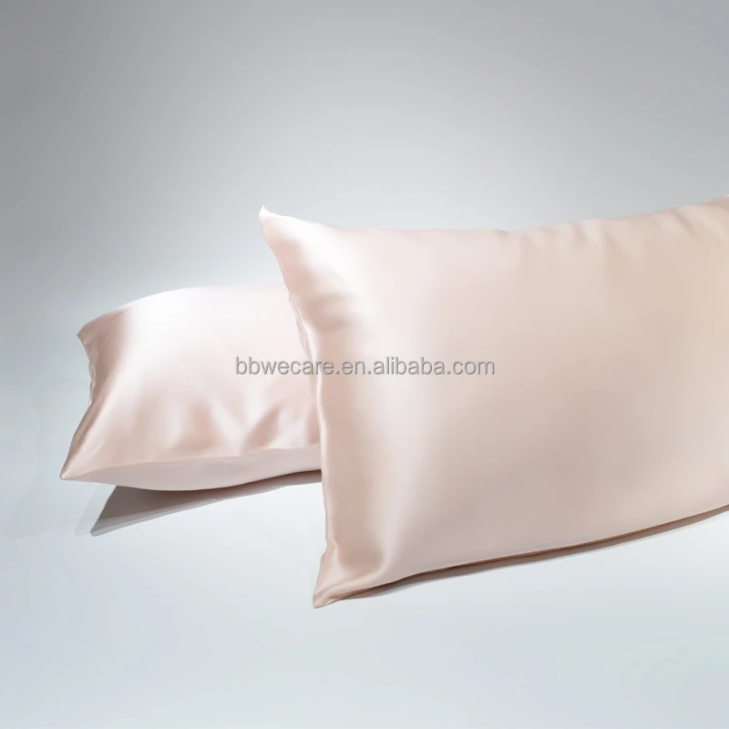 100% Bamboo Lyocell Pillow Cases With private Label Best Selling Satin Silk Fabric Pillow Cases