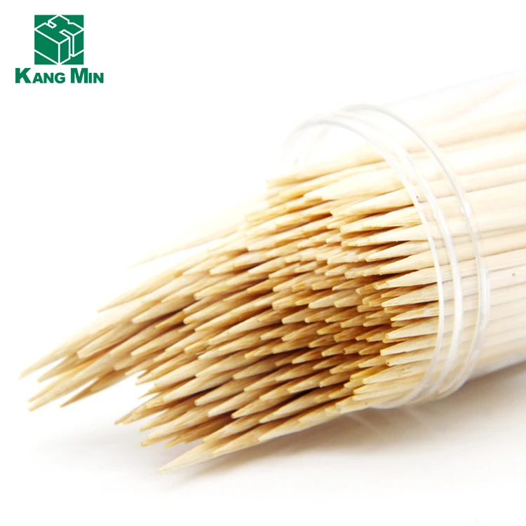 In stock pointed wooden toothpicks eco tooth pick disposable bamboo