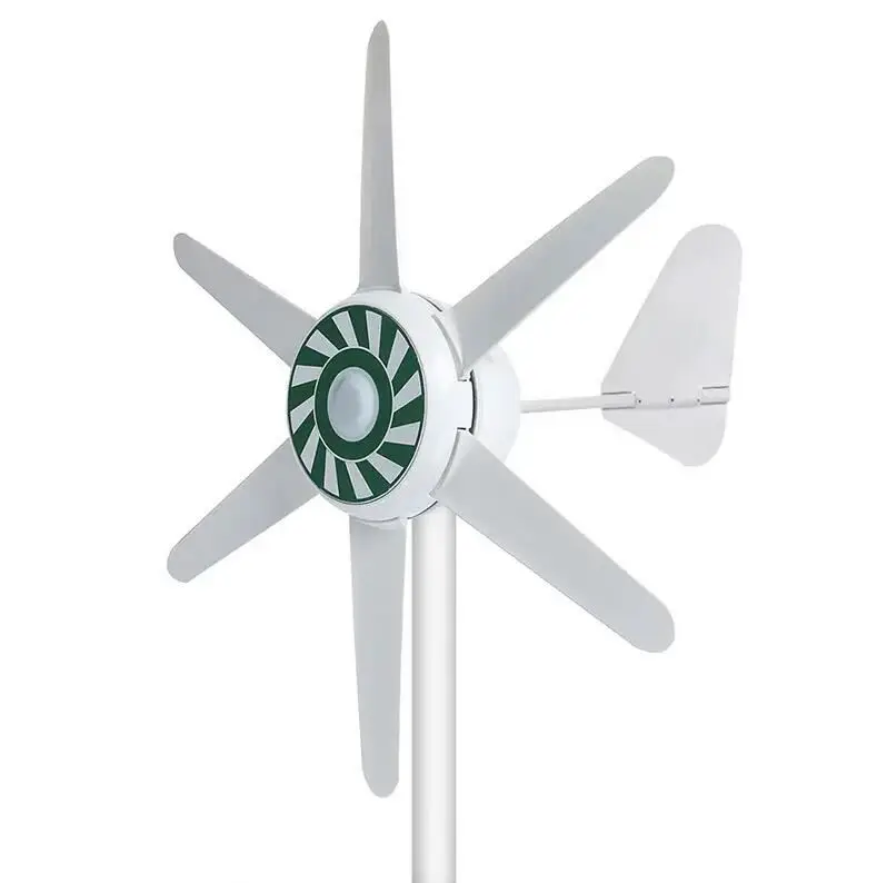 90Wsmall wind electricity generator with controller built-in, DC output 12V/24V portable wind power generator mini