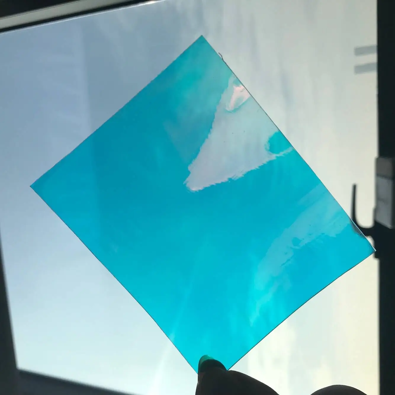 Rainbow Iridescent Mylar Window Film Use in Glass and Acrylic Panel