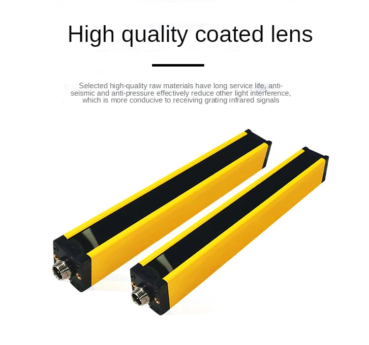 Ultra-thin enclosure series safety laser fence  sensor safety light curtain sensor barrier for small machine