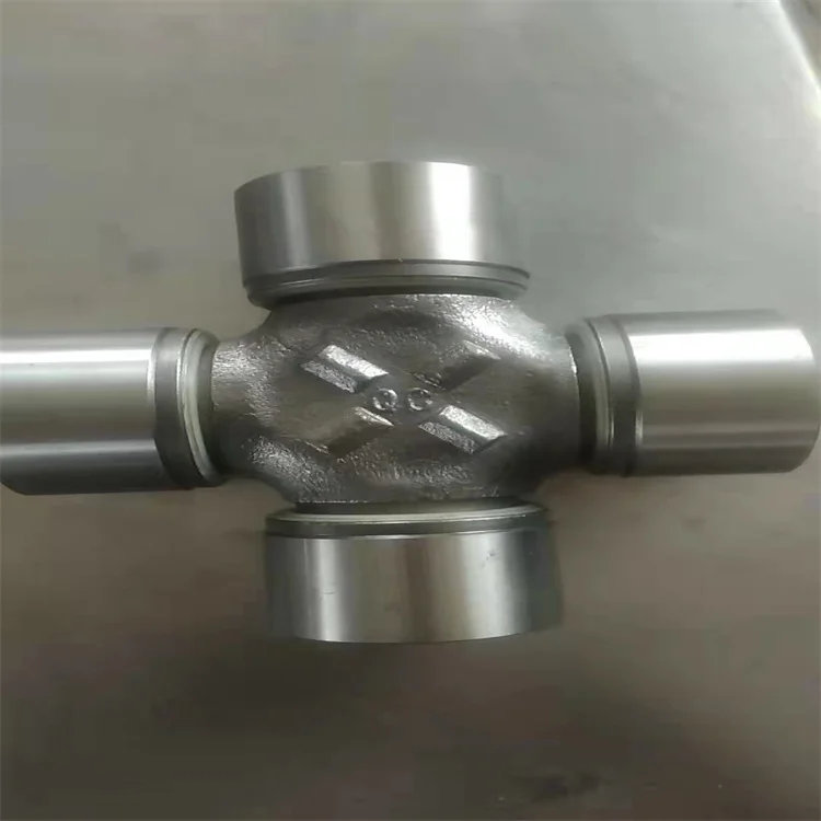 Steering Shaft Single U Joint Coupler Steering Adjustable Universal Joint Cross Bearing Cardan Joint Car Silver OEM Customized