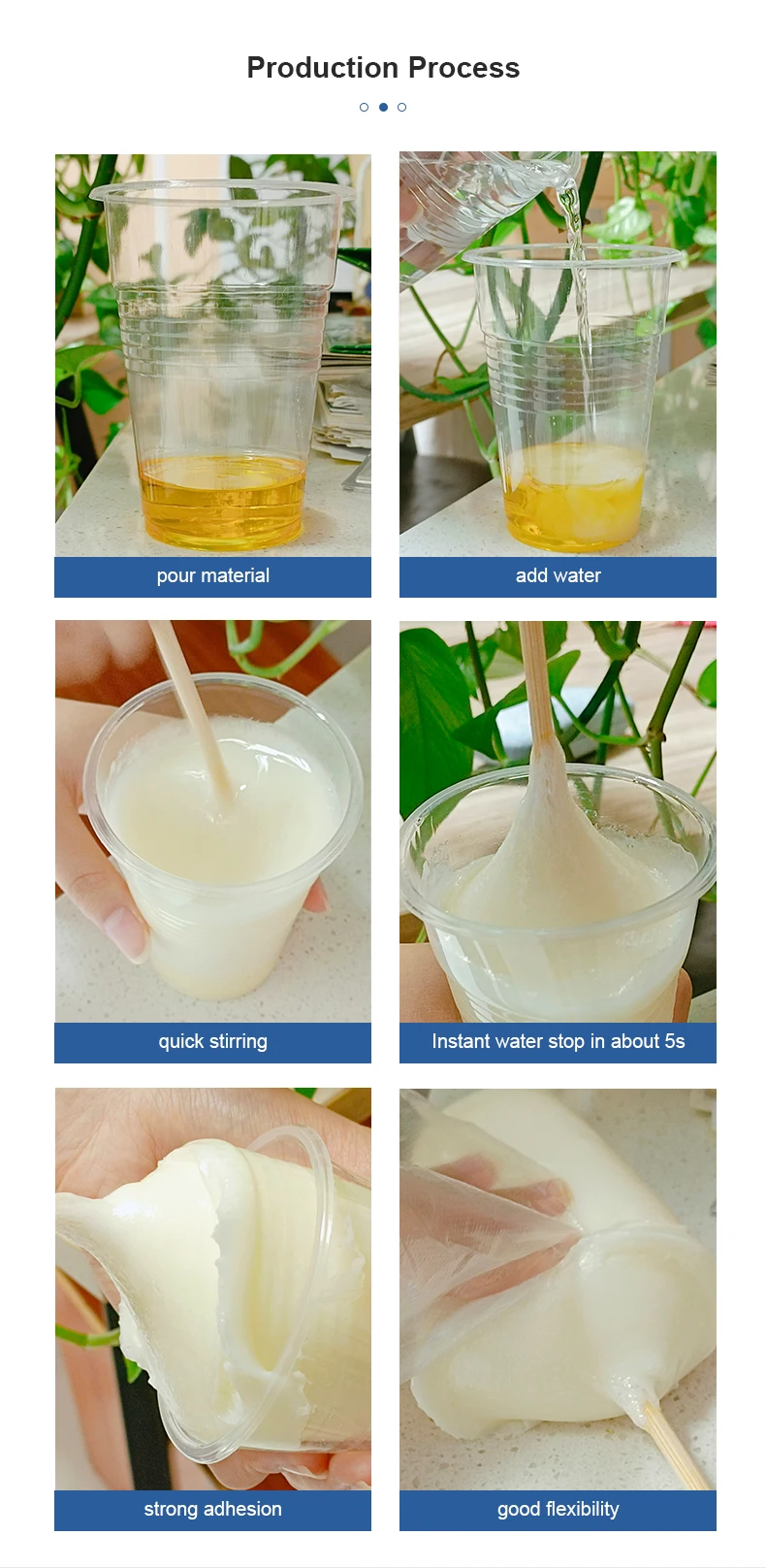 Yu Ru PU injection Grout Chemical Grout Hydrophilic Polyurethane Resin Grout