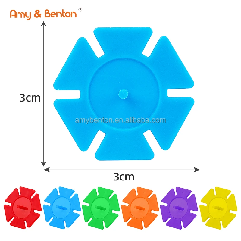 Plastic Small Mini Building Blocks Toys Kids Puzzle Spinning Top Set STEM & Preschool Table Top Toys From Amy&Benton