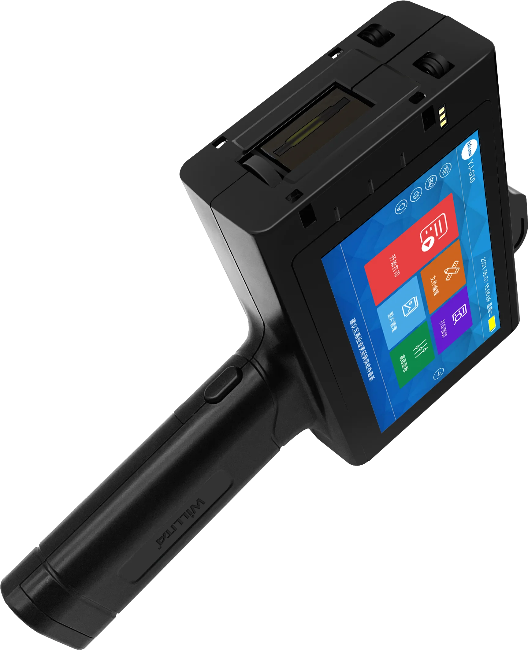 Willita 25.4mm Portable Handheld Inkjet Printer Logo Expiry Date Printer for Bottle Batch Coding Machine for Plastic Bags