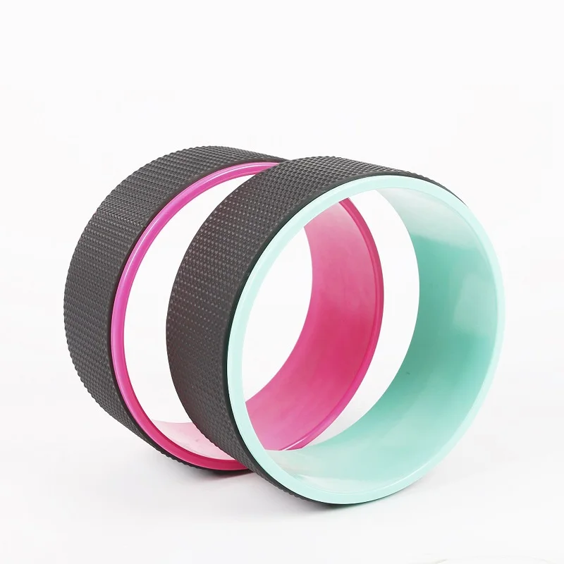 Professional Waist Bodybuilding Pilates Workout Back Training Yoga Wheel Training Tool Fitness Gym Exercise EVA Yoga Circle