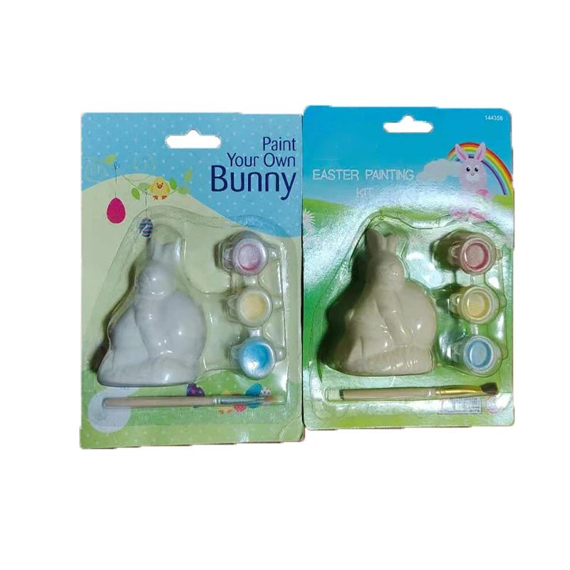 Paint Your Own Figurines Decorate Your Own Painting Set Paint Plaster Craft Kit For Kids