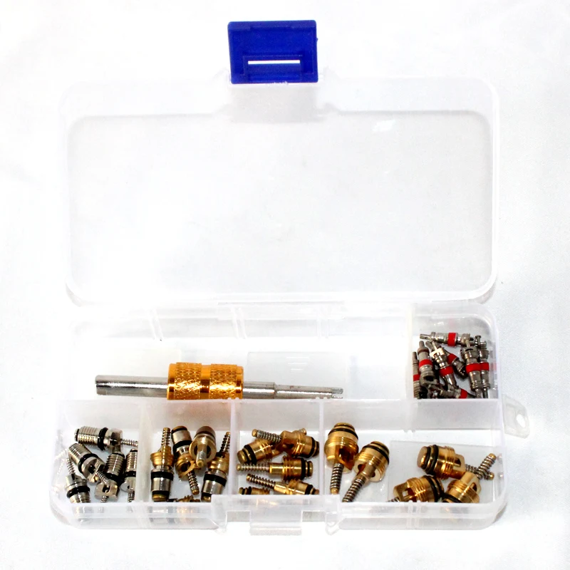 POKKA NEK Auto AC Valve Core Removal Tool Universal Car AC System Valve Core Set