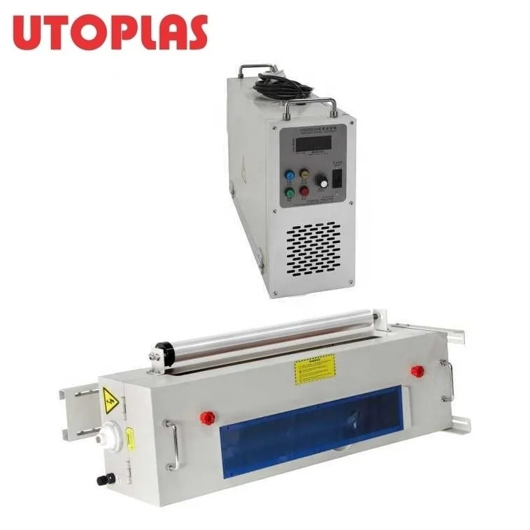 UTOPLAS Brand Best Selling Corona Treatment Machine with Pneumatic Cylinder