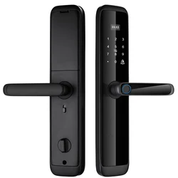 Welcomed sample order Fingerprint+password+key authorized biometric  fingerprint scanner  door lock with fingerprint amp digital