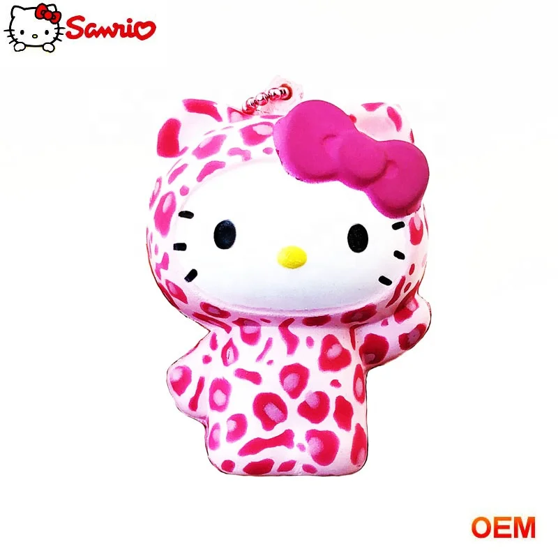 
High quality PU foam mini squishies kawaii japan squishy hello kitty cat toys for kids. 
