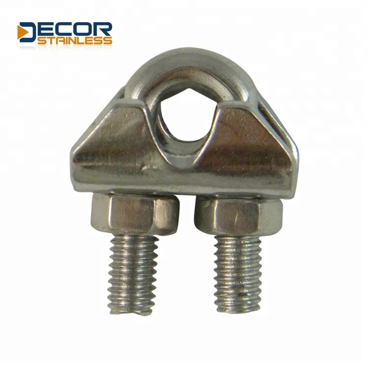 din 741 hot dip galvanized wire rope clip