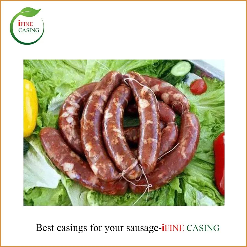 Edible and Inedible Collagen Casings for Wiener Sausage