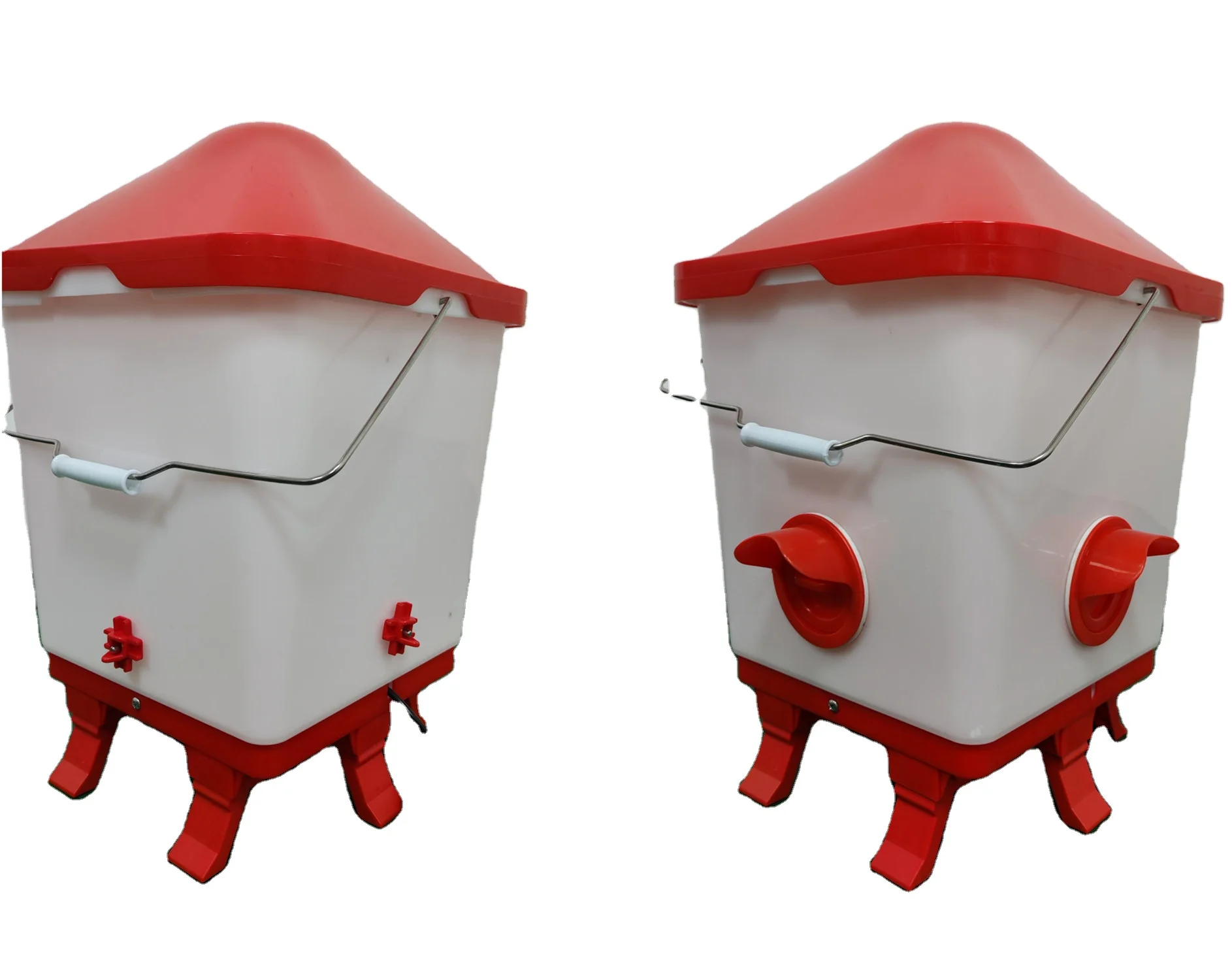 New Design 5-Gallon Automatic Plastic Chicken Feeder and Drinker for Poultry Farms Chicken Coops