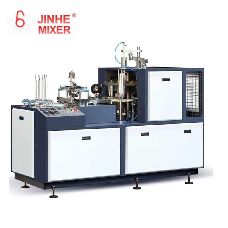 12 to 16 oz SINI Parts disposable paper coffee cup making machine dubai for Juice and Shake