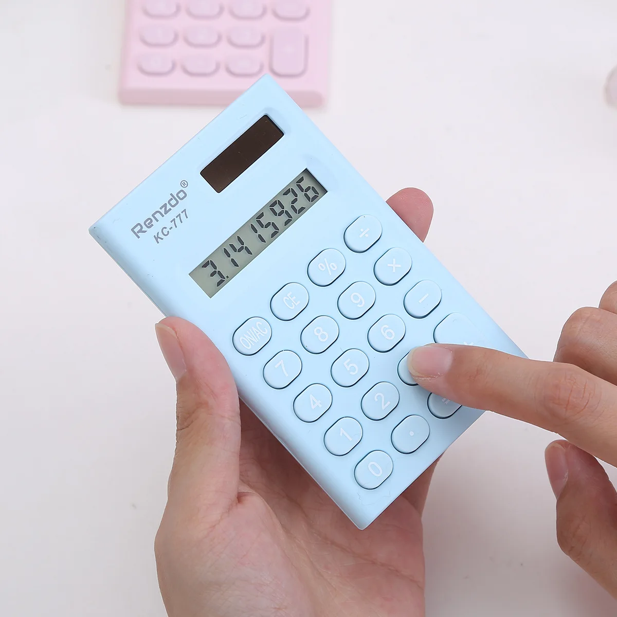 POSH DREAMS 9.6*6CM small portable MINI student-specific scientific calculator 8 digits
