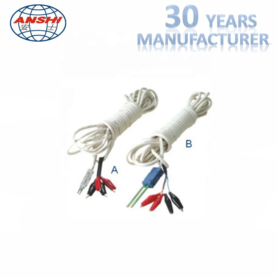 ANSHI Telecommunication 2 Core or 4 Core Test Cord With Alligator Clips